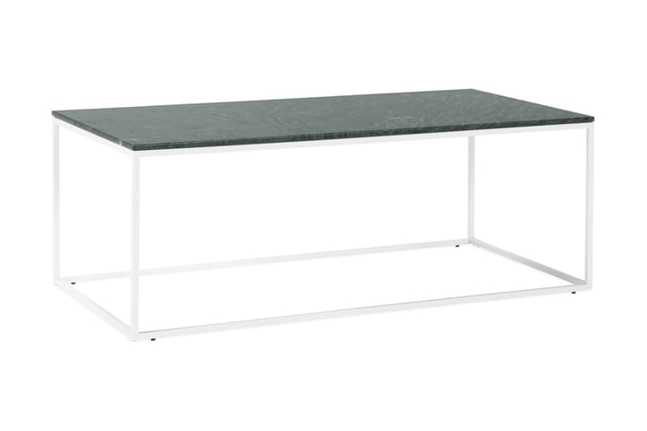 Sohvapöytä Titania 120 cm Marmori - Vihreä/Valkoinen - Huonekalut - Pöytä & ruokailuryhmä - Sohvapöytä