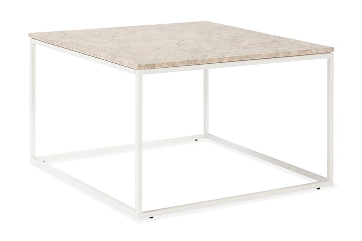 Sohvapöytä Titania 70 cm Marmori - Beige/Valkoinen - Huonekalut - Pöytä & ruokailuryhmä - Sohvapöytä