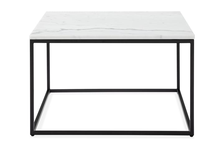 Sohvapöytä Titania 70 cm Marmori - Valkoinen/Musta - Huonekalut - Pöytä & ruokailuryhmä - Sohvapöytä