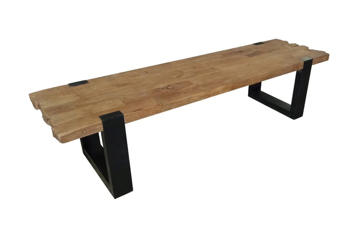 Sohvapöytä Truro 130 cm - Luonnonväri/Musta - Huonekalut - Pöytä & ruokailuryhmä - Sohvapöytä