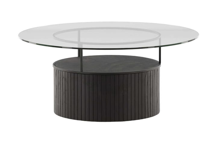Sohvapöytä Tudera 90 cm - Musta - Huonekalut - Pöytä & ruokailuryhmä - Marmoripöydät