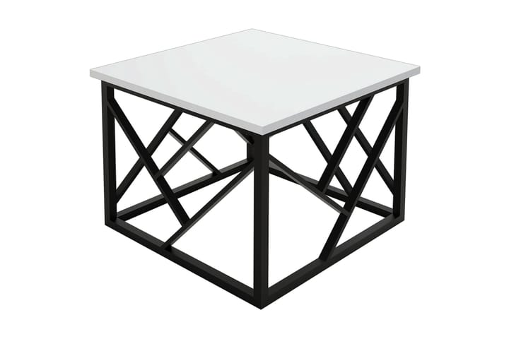 Sohvapöytä Tyrsberget 54 cm - Valkoinen/Musta - Huonekalut - Pöytä & ruokailuryhmä - Sohvapöytä