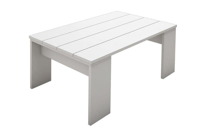 Sohvapöytä Tyrsberget 90 cm - Valkoinen - Huonekalut - Pöytä & ruokailuryhmä - Sohvapöytä