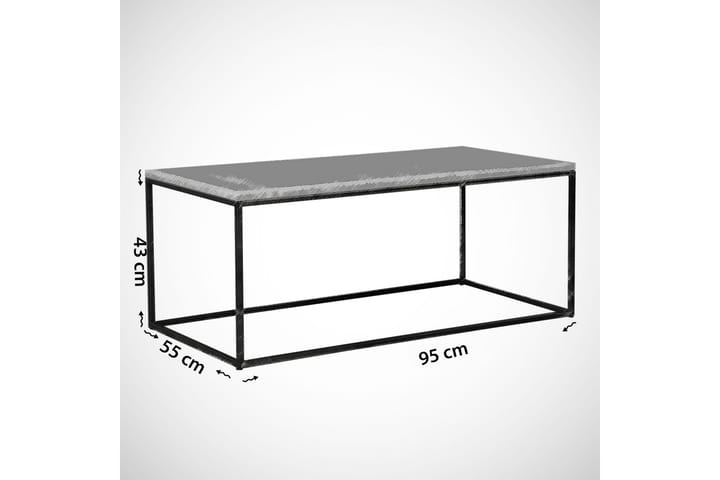 Sohvapöytä Ubbeboda 95 cm - Tammi - Huonekalut - Pöytä & ruokailuryhmä - Sohvapöytä