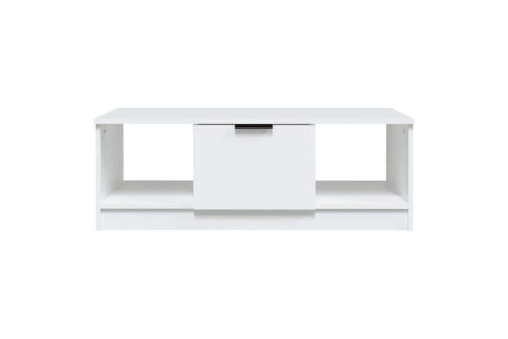 Sohvapöytä valkoinen 102x50x36 cm tekninen puu - Valkoinen - Huonekalut - Pöytä & ruokailuryhmä - Sohvapöytä