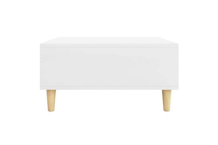 Sohvapöytä valkoinen 60x60x30 cm lastulevy - Valkoinen - Huonekalut - Pöydät & ruokailuryhmät - Sohvapöytä