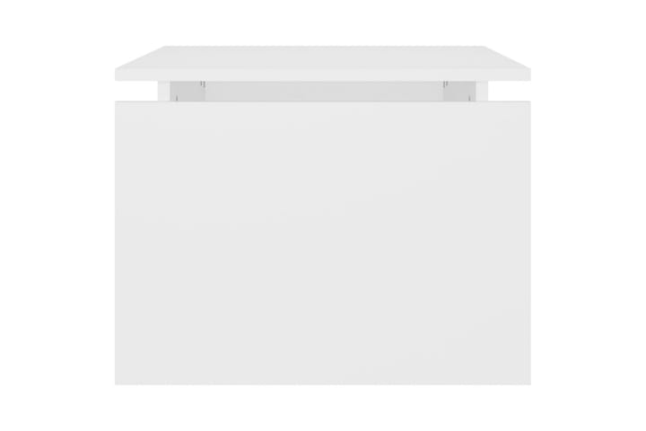 Sohvapöytä valkoinen 68x50x38 cm lastulevy - Valkoinen - Huonekalut - Pöytä & ruokailuryhmä - Sohvapöytä