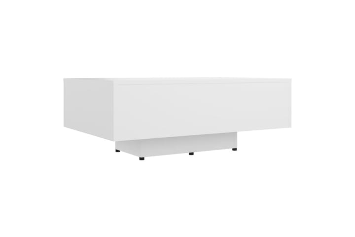 Sohvapöytä valkoinen 85x55x31 cm lastulevy - Huonekalut - Pöytä & ruokailuryhmä - Sohvapöytä