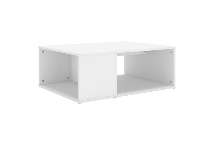 Sohvapöytä valkoinen 90x67x33 cm lastulevy - Huonekalut - Pöydät & ruokailuryhmät - Sohvapöytä