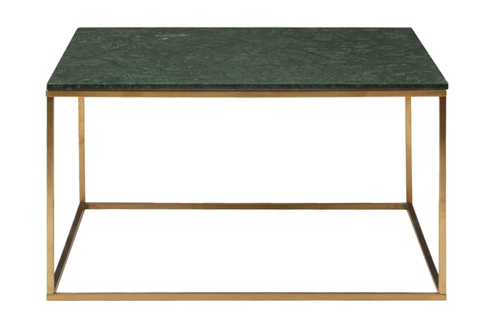 Sohvapöytä Wiggah 90 cm - Vihreä | Messinki - Huonekalut - Pöytä & ruokailuryhmä - Sohvapöytä