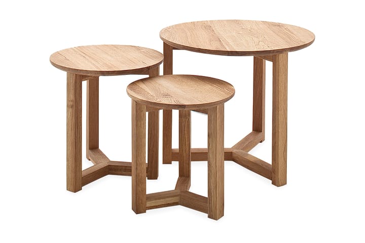 Sohvapöytä Wisland 115 cm - Puu/Luonnonväri - Huonekalut - Pöytä & ruokailuryhmä - Sohvapöytä