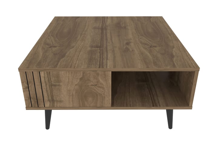 Sohvapöytä Zakkum 89,6x46,5x89,6 cm - Ruskea - Huonekalut - Pöytä & ruokailuryhmä - Sohvapöytä