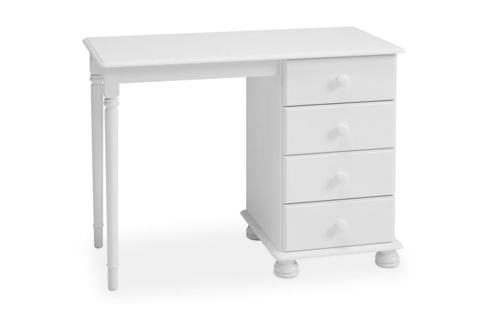 Kirjoituspöytä Egista 100 cm - Valkoinen - Huonekalut - Pöydät - Kirjoituspöydät