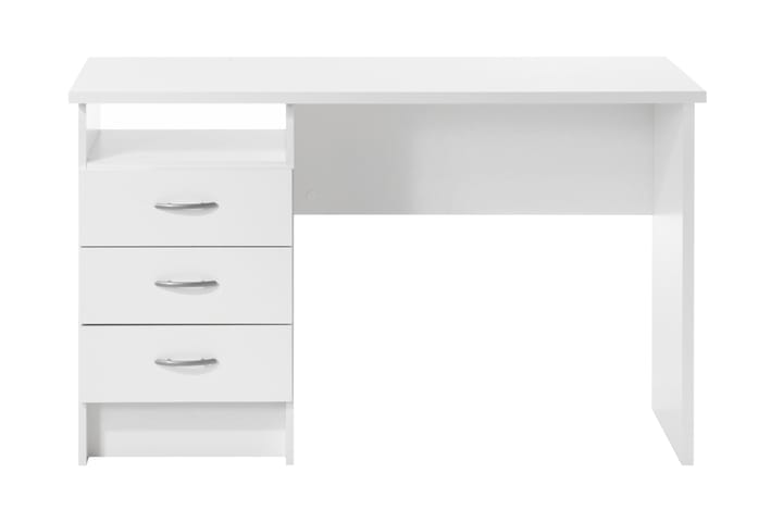 Kirjoituspöytä Praxia 120 cm - Valkoinen - Huonekalut - Pöydät - Kirjoituspöydät