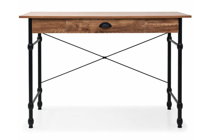 Kirjoituspöytä vetolaatikolla 110x55x75 cm tammen värinen - Ruskea - Huonekalut - Pöydät - Kirjoituspöydät