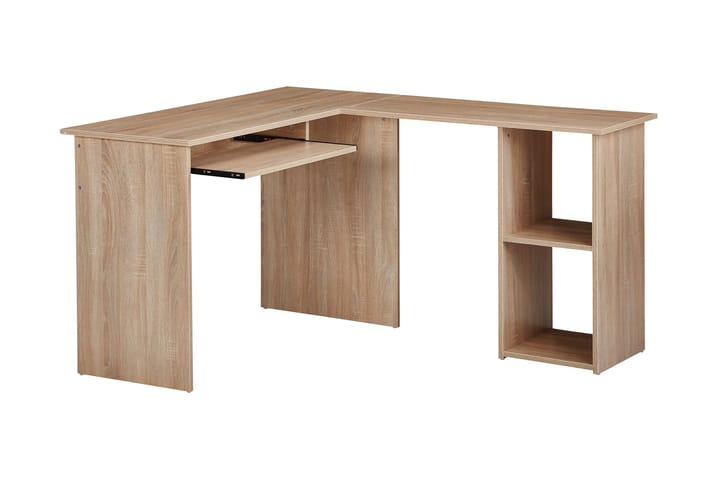 Kirjoituspöytä Gaddana 140 cm - Luonnonväri - Huonekalut - Pöytä & ruokailuryhmä - Työpöytä - Kirjoituspöytä - Kulmakirjoituspöytä