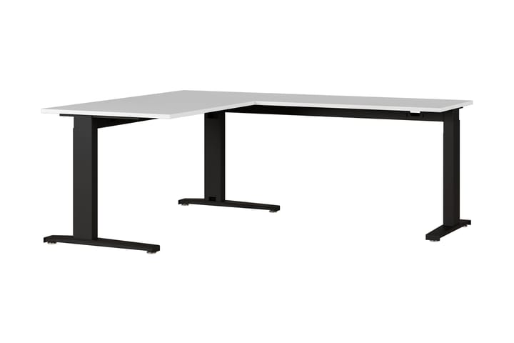 Kulmakirjoituspöytä Sontiz - Harmaa/Musta - Huonekalut - Pöytä & ruokailuryhmä - Työpöytä - Kirjoituspöytä - Kulmakirjoituspöytä