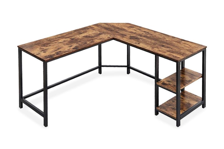 Tietokonepöytä Ruskea - Vasagle - Huonekalut - Pöydät & ruokailuryhmät - Työpöytä - Kirjoituspöytä