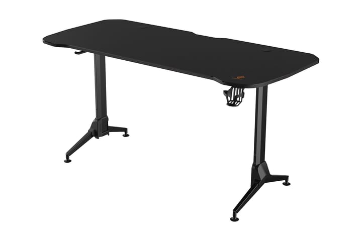 Gaming Kirjoituspöytä 159 cm Korkeussäätö Musta - Deltaco Gaming - Huonekalut - Pöydät & ruokailuryhmät - Työpöytä - Piirustuspöytä