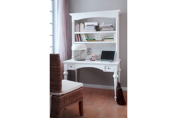 Kirjoituslipasto Provence 120 cm - Valkoinen - Huonekalut - Pöytä & ruokailuryhmä - Työpöytä - Kirjoituspöytä