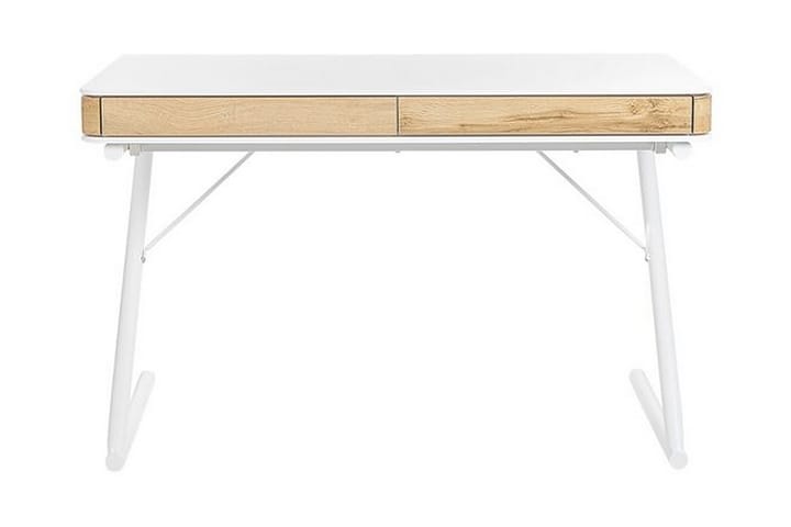 Kirjoituspöytä 120 x 60 cm Valkoinen Fontana - Valkoinen - Huonekalut - Pöytä & ruokailuryhmä - Työpöytä - Kirjoituspöytä