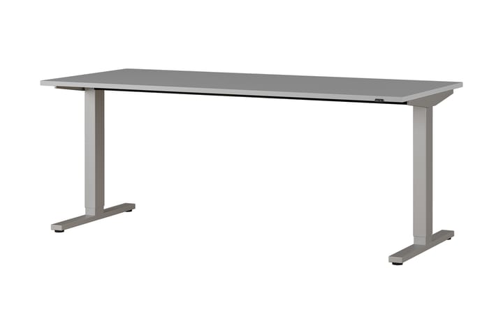 Kirjoituspöytä Arabuste 180 cm - Harmaa - Huonekalut - Pöydät & ruokailuryhmät - Työpöytä - Kirjoituspöytä - Korkeussäädettävä kirjoituspöytä