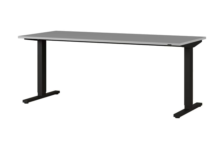 Kirjoituspöytä Arabuste 180 cm - Harmaa/Musta - Huonekalut - Pöydät & ruokailuryhmät - Työpöytä - Kirjoituspöytä - Korkeussäädettävä kirjoituspöytä