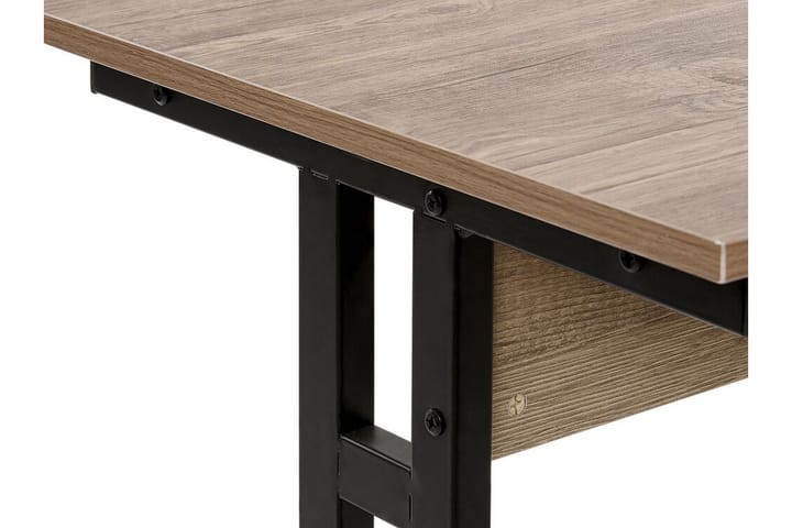 Kirjoituspöytä Bivian 120 cm - Ruskea/Harmaa - Huonekalut - Pöydät & ruokailuryhmät - Työpöytä - Kirjoituspöytä