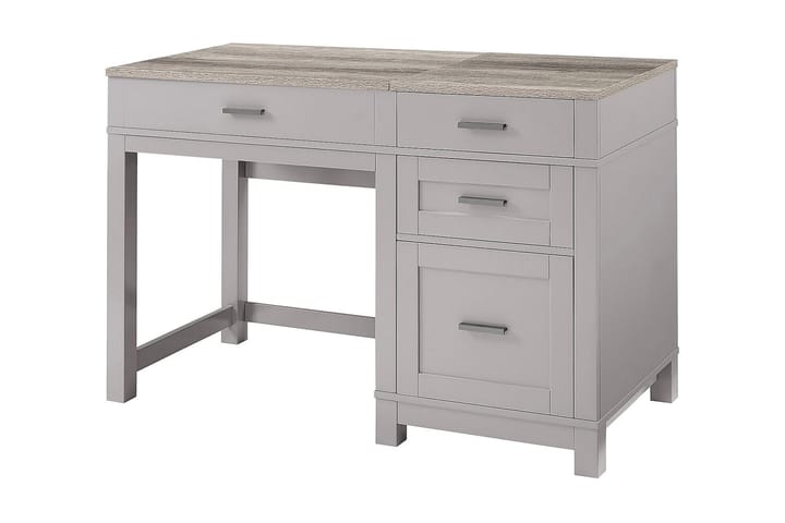 Kirjoituspöytä Carver 120 cm Harmaa - Dorel Home - Huonekalut - Pöytä & ruokailuryhmä - Työpöytä - Kirjoituspöytä
