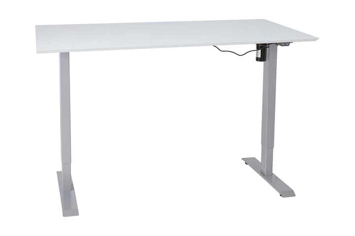Kirjoituspöytä Cogito 1 160 cm Korkeussäätö Sähkö - Harmaanvalkoinen - Huonekalut - Pöydät & ruokailuryhmät - Työpöytä - Kirjoituspöytä
