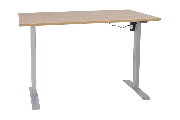 Kirjoituspöytä Cogito 1 160 cm Korkeussäätö Sähkö - Hickory - Huonekalut - Pöydät & ruokailuryhmät - Työpöytä - Sähköpöytä & säädettävä työpöytä