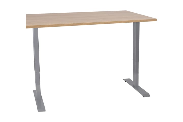 Kirjoituspöytä Cogito 2  140 cm Korkeussäätö - Puu/Luonnonväri - Huonekalut - Pöydät & ruokailuryhmät - Työpöytä - Sähköpöytä & säädettävä työpöytä