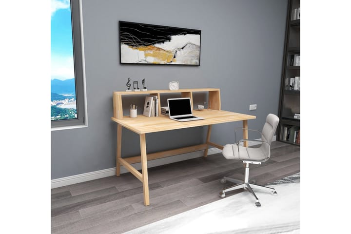 Kirjoituspöytä Cupilco 120 cm - Vaalea Luonnonväri - Huonekalut - Pöytä & ruokailuryhmä - Työpöytä - Kirjoituspöytä