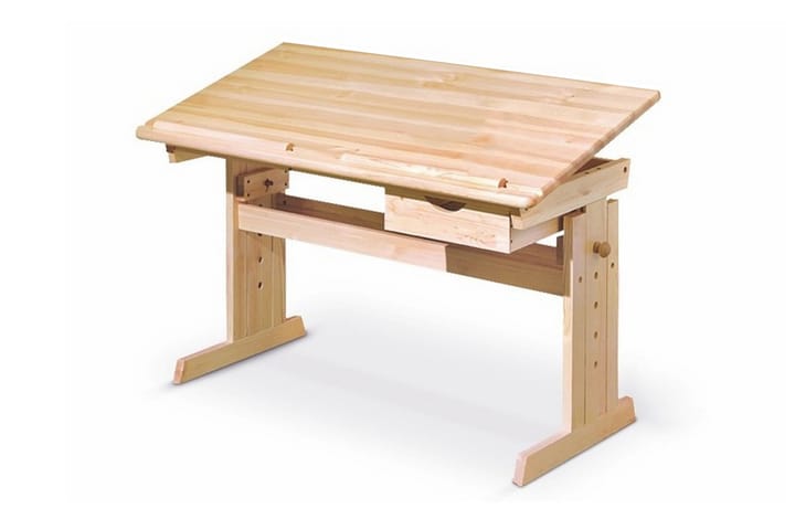 Kirjoituspöytä Donohue korkeussäädettävä - Puu - Huonekalut - Pöydät & ruokailuryhmät - Työpöytä - Kirjoituspöytä