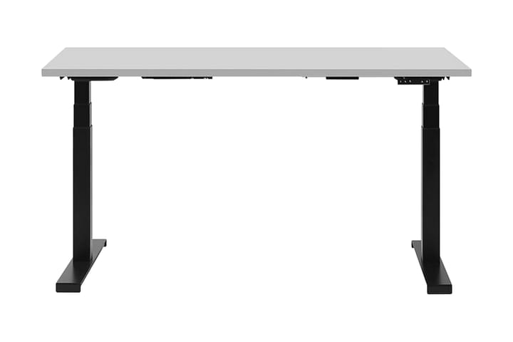Kirjoituspöytä Hengrove 130 cm Sähkösäätö - Harmaa/Musta - Huonekalut - Pöydät & ruokailuryhmät - Työpöytä - Kirjoituspöytä