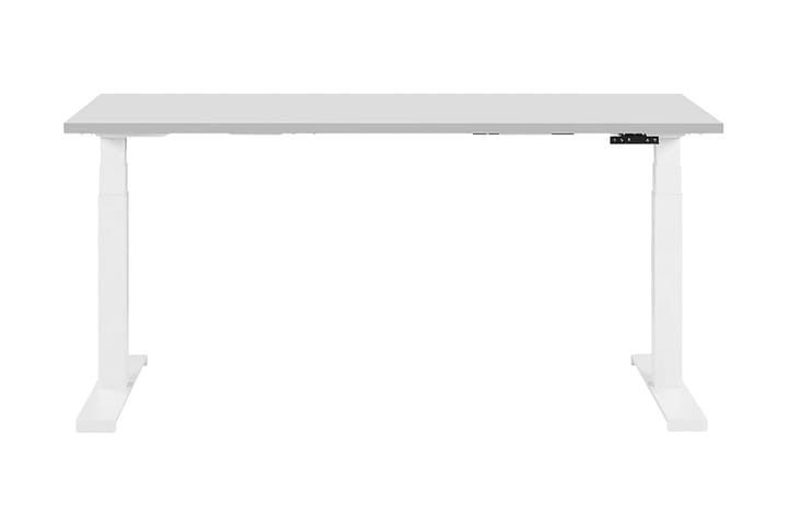 Kirjoituspöytä Hengrove 160 cm Sähkösäätö - Harmaa - Huonekalut - Pöytä & ruokailuryhmä - Työpöytä - Kirjoituspöytä