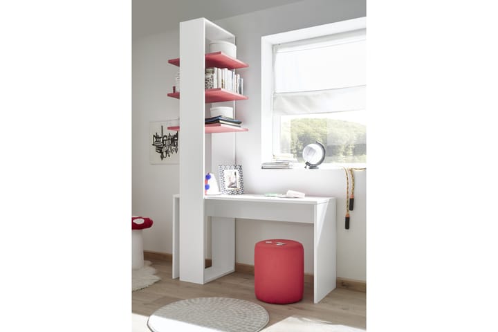 Kirjoituspöytä Latour 138 cm - Valkoinen - Huonekalut - Pöytä & ruokailuryhmä - Työpöytä - Kirjoituspöytä