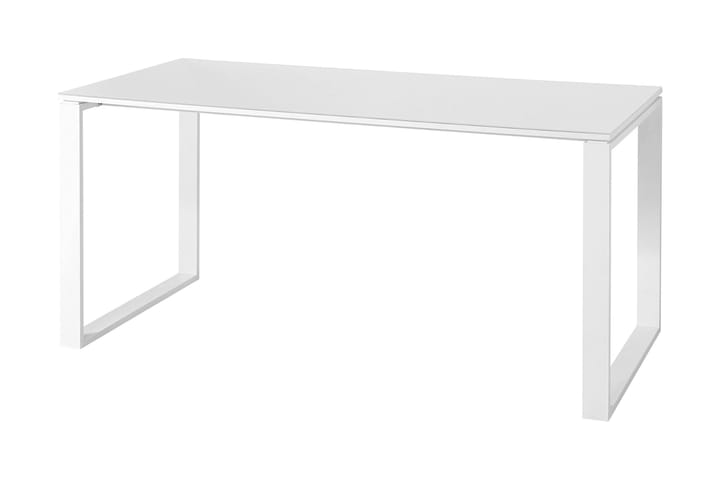 Kirjoituspöytä Monteria 160 cm - Valkoinen - Huonekalut - Pöytä & ruokailuryhmä - Työpöytä - Kirjoituspöytä
