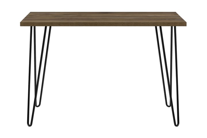 Kirjoituspöytä Owen 102 cm Pähkinänruskea/Musta - Dorel Home - Huonekalut - Pöydät & ruokailuryhmät - Työpöytä - Kirjoituspöytä