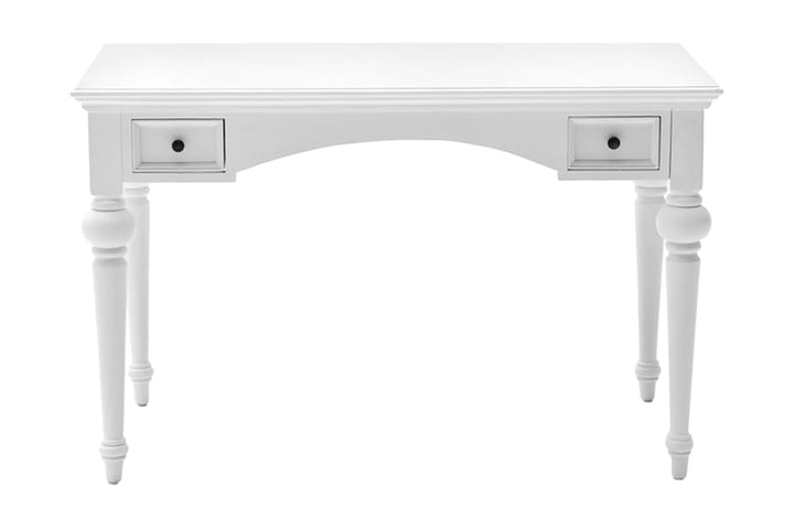 Kirjoituspöytä Provence 120 cm Säilytyksellä 2 laatikkoa - Mahonki/Valkoinen - Huonekalut - Pöydät & ruokailuryhmät - Ruokapöydät & keittiön pöydät