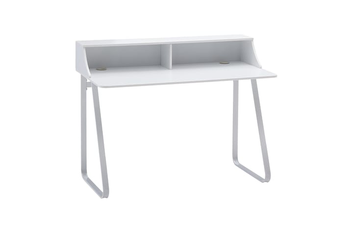 Kirjoituspöytä Rachid 120 cm Suorakaide - Valkoinen - Huonekalut - Pöytä & ruokailuryhmä - Työpöytä - Kirjoituspöytä