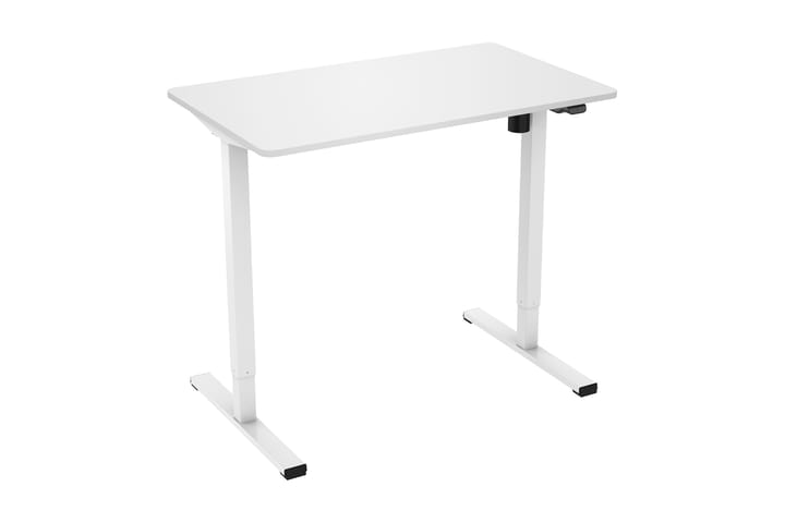 Kirjoituspöytä Shabus 100 cm Korkeussäädettävä - Valkoinen - Huonekalut - Pöytä & ruokailuryhmä - Työpöytä - Kirjoituspöytä