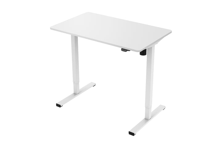 Kirjoituspöytä Shabus 100 cm Korkeussäädettävä - Valkoinen - Huonekalut - Pöytä & ruokailuryhmä - Työpöytä - Kirjoituspöytä