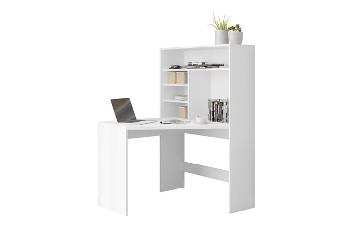Kirjoituspöytä Tekong 101 cm - Valkoinen - Huonekalut - Pöydät & ruokailuryhmät - Työpöytä - Kirjoituspöytä