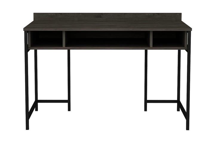 Kirjoituspöytä Yepan 60x74,8x120 cm Säilytyksellä - Musta/Harmaa - Huonekalut - Pöytä & ruokailuryhmä - Työpöytä - Kirjoituspöytä