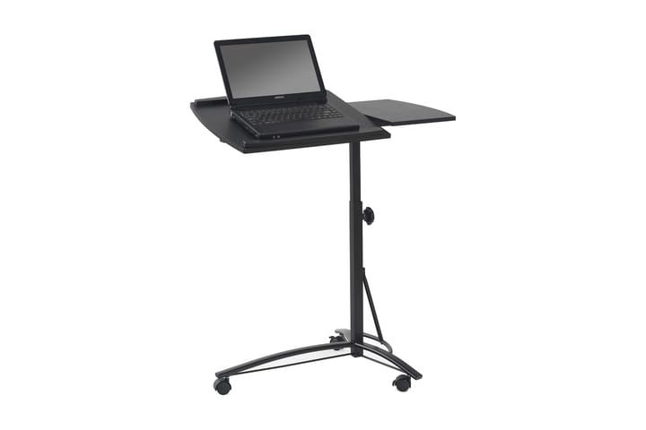 Tietokonepöytä Exmouth 73 cm - Musta - Huonekalut - Pöydät & ruokailuryhmät - Työpöytä - Kirjoituspöytä - Korkeussäädettävä kirjoituspöytä