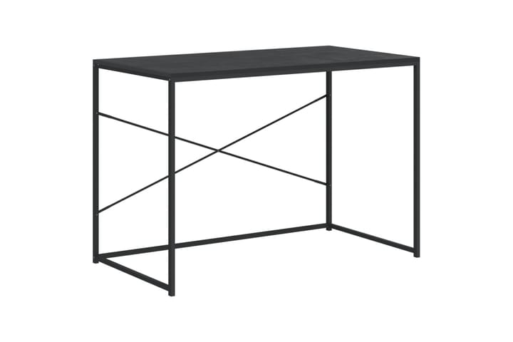 Tietokonepöytä musta 110x60x70 cm lastulevy - Musta - Huonekalut - Pöytä & ruokailuryhmä - Työpöytä - Kirjoituspöytä
