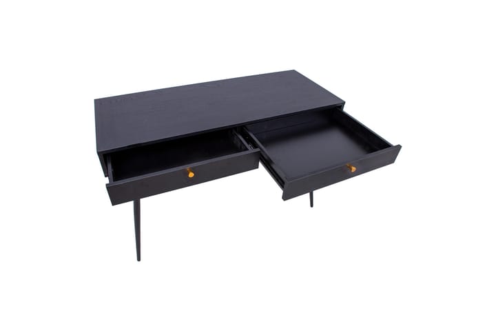 Työpöytä Luxemburg 120x48x75 cm Musta - Huonekalut - Pöytä & ruokailuryhmä - Työpöytä - Kirjoituspöytä