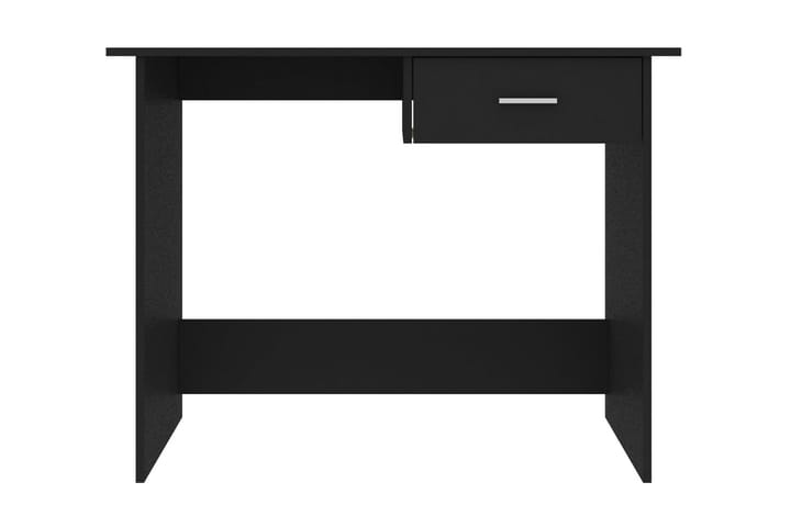 Työpöytä musta 100x50x76 cm lastulevy - Musta - Huonekalut - Pöydät & ruokailuryhmät - Työpöytä - Kirjoituspöytä