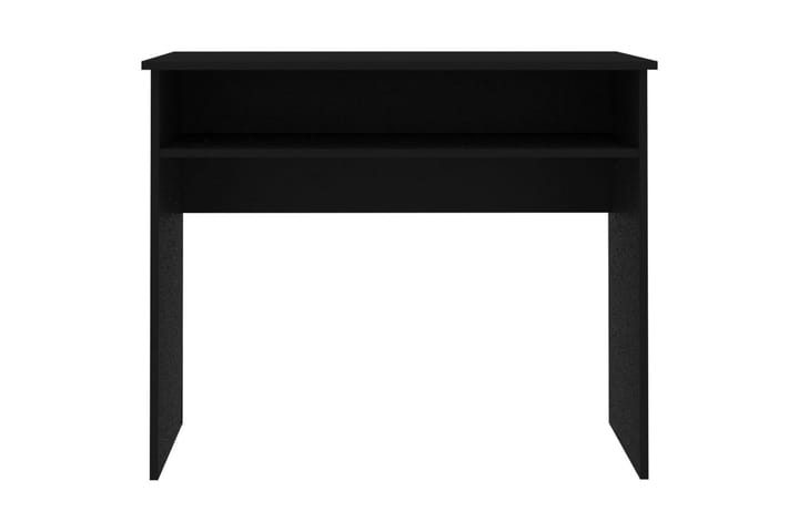 Työpöytä musta 90x50x74 cm lastulevy - Musta - Huonekalut - Pöytä & ruokailuryhmä - Työpöytä - Kirjoituspöytä